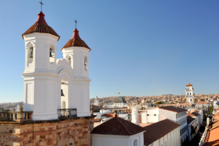 View from La iglesia de la Merced