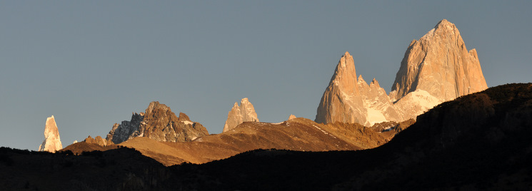 Cerro Torre y Fitz Roy desde El Chaltén