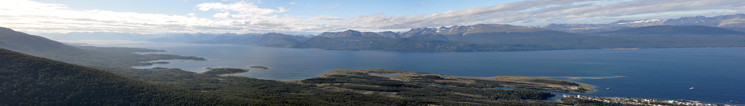 Panorámica del Canal Beagle desde Navarino